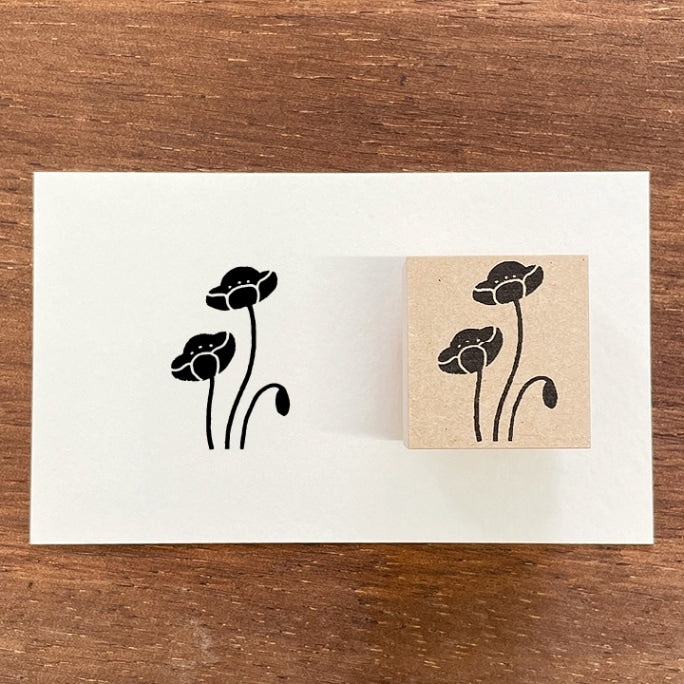 Stamp Marche Flower Stamp Poppy