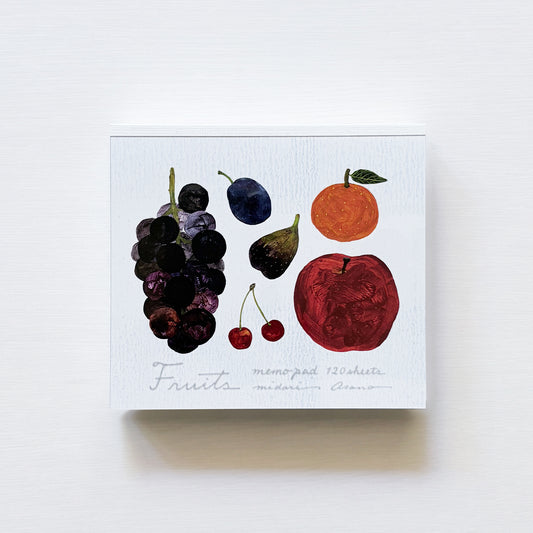 Midori Asano Block Memo Fruits