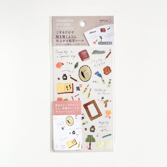 Rub-on Transfer Stickers  Stationery Patterns