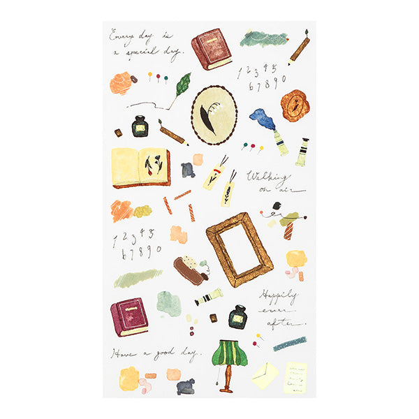 Rub-on Transfer Stickers  Stationery Patterns