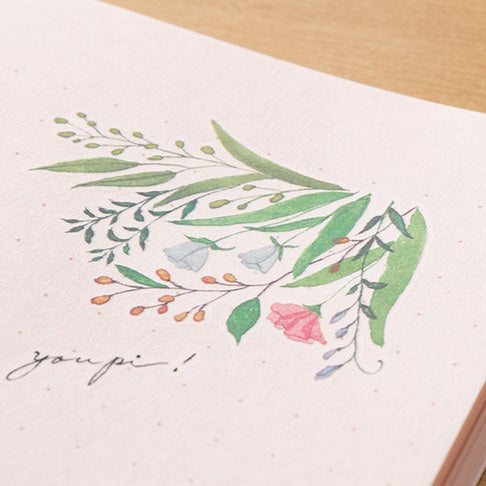 Rub-on Transfer Stickers Wildflowers