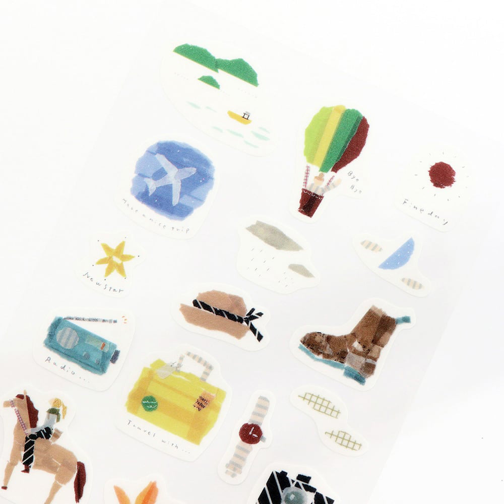 SAIEN × Miki Tamura Chigiri-e Masking Stickers Trip