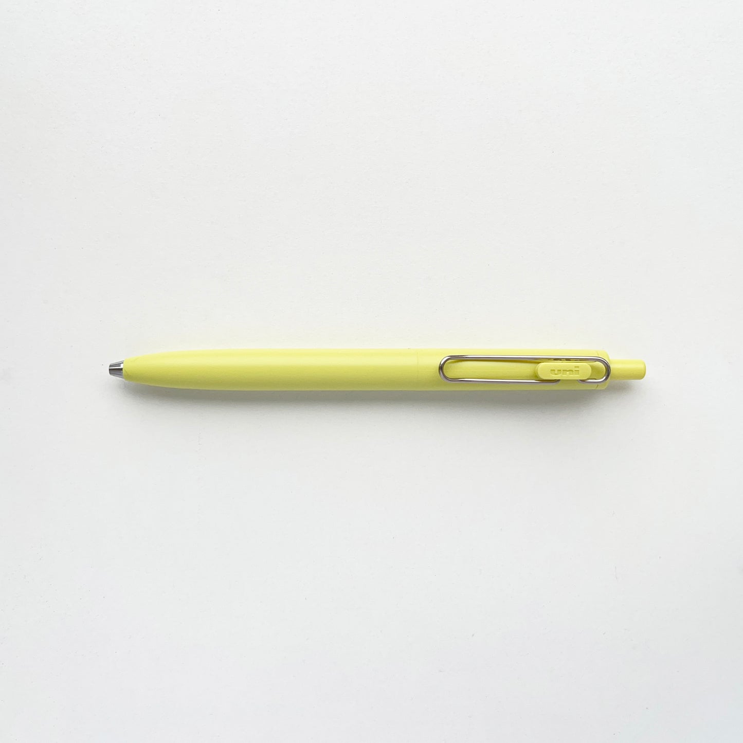Uni-Ball One Gel Pen F 0.38mm YELLOW - hyuganatsu-