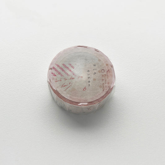 YOHAKU Masking Tape CHECK & STRIPE Hoshi Akari (Starlight)