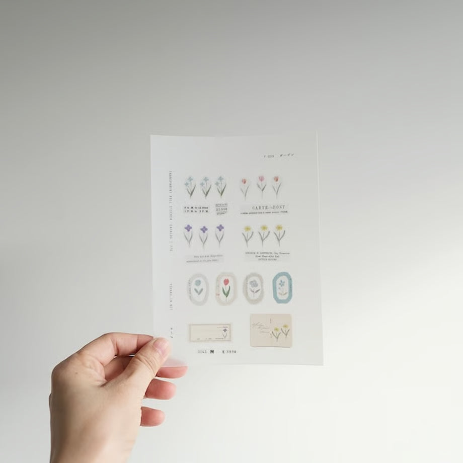 YOHAKU Roll Sticker Garden